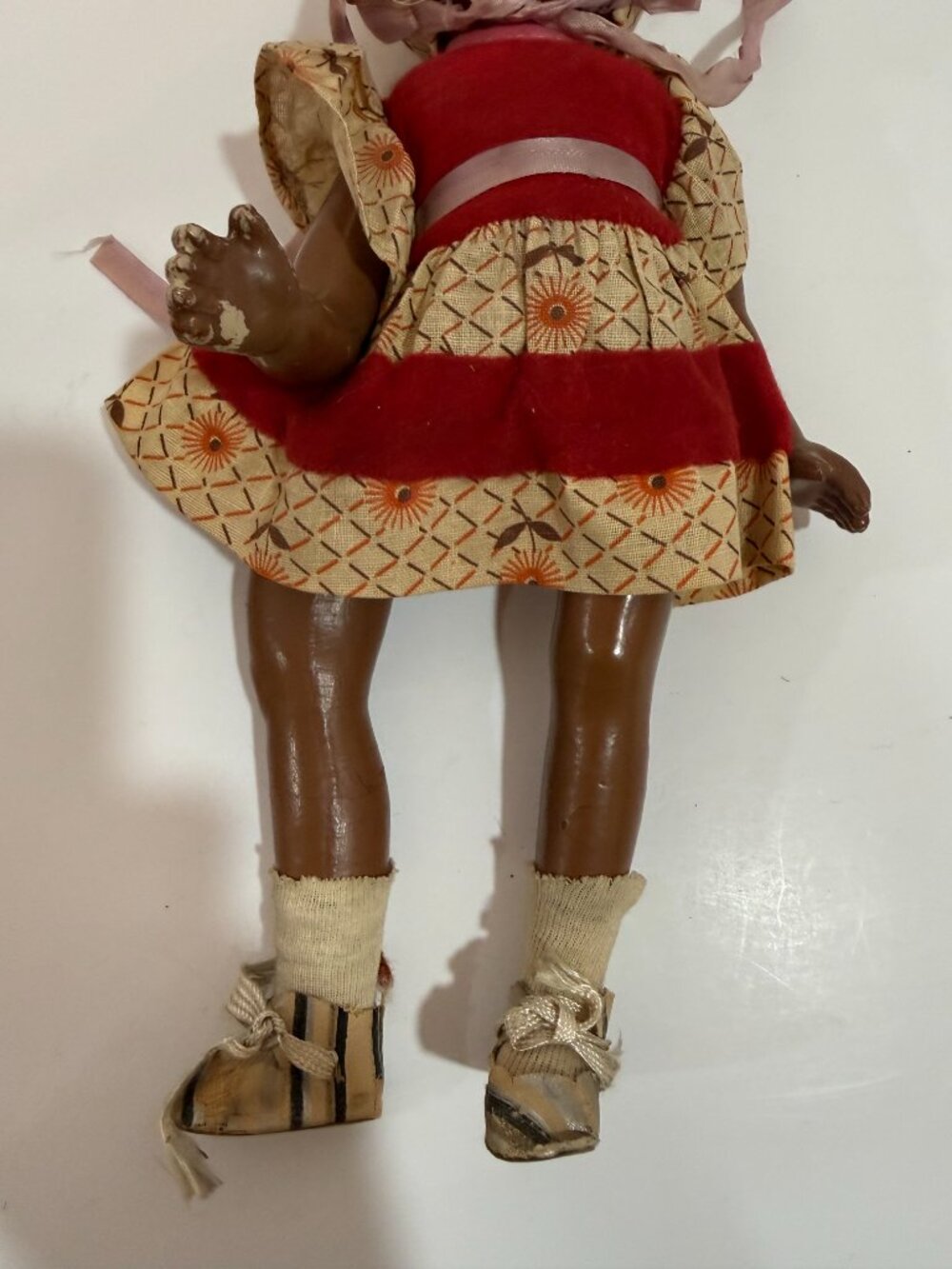 Antique Vintage African American Patsy?Patsyette?Patsy Jean? Composition DOLL - Picture 6 of 16
